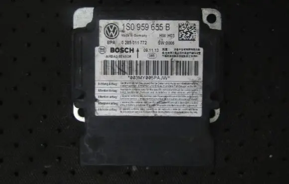 Skoda Citigo Airbag control unit/module 966189028003 9661890280-03