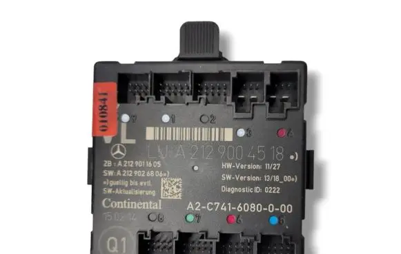 Mercedes-Benz E C207 W207 Door control unit/module A2129004518 A2129026806
