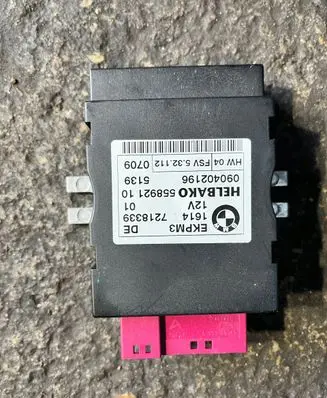 BMW 5 E60 E61 Fuel injection pump control unit/module 7218339