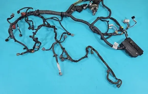 Engine installation wiring loom