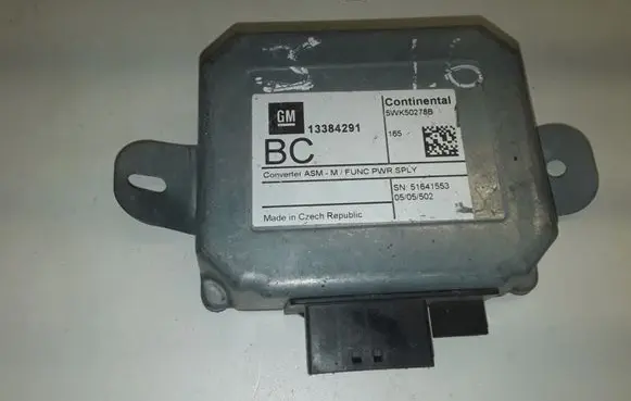 Opel Astra J GPS navigation control unit/module 13384291 GM13384291BC 5WK50278B