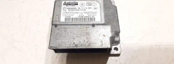 Peugeot 307 Airbag control unit/module 603724900 9653493380