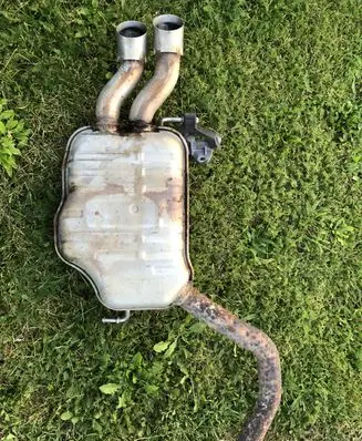 Audi A4 S4 B7 8E 8H Muffler/silencer 