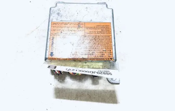 Nissan Qashqai Airbag control unit/module 98820jd000 080701