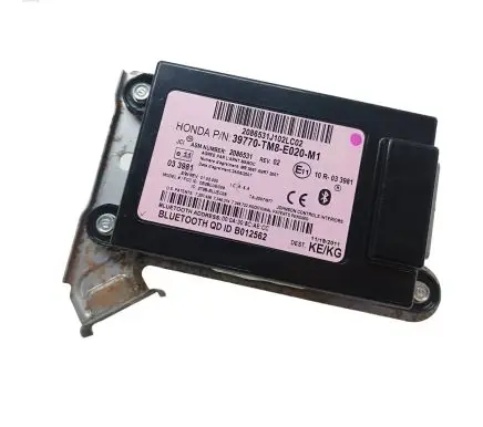 Honda Insight Bluetooth control unit module 39770TM8E020M1 2086531 B012562
