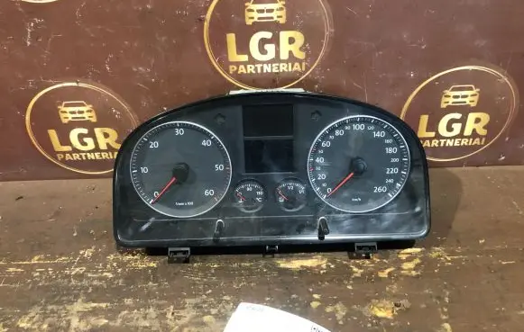 Volkswagen Touran I Speedometer (instrument cluster) 1T0920860G