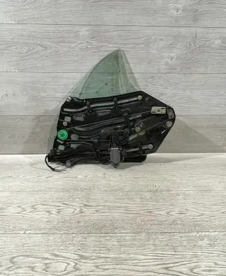 BMW 3 E46 Rear door window regulator with motor 8215274