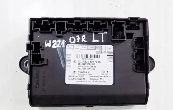 Mercedes-Benz S W221 Door control unit/module a2218707386