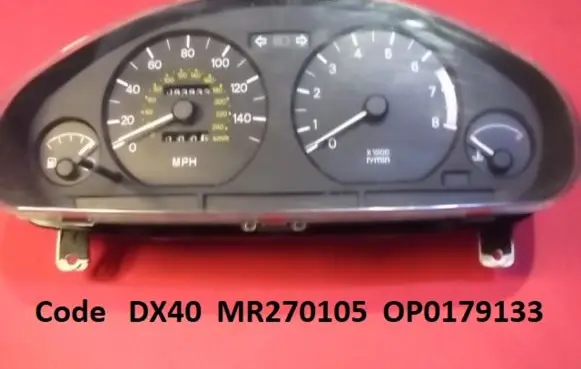 Mitsubishi Carisma Speedometer (instrument cluster) DX40 MR270105
