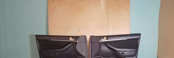 Front door card panel trim