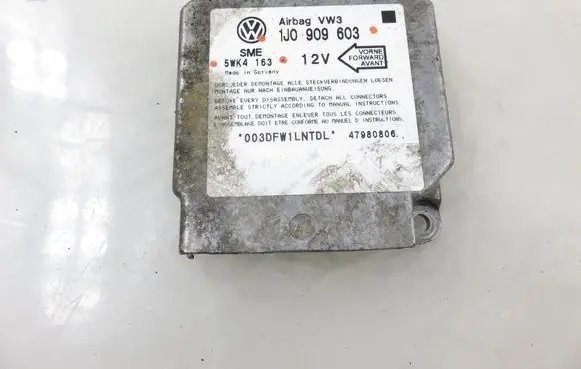 Volkswagen Sharan Airbag control unit/module 1J0909603