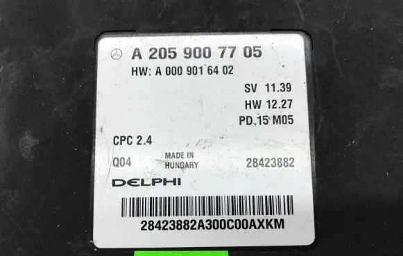 Mercedes-Benz C W205 Gearbox control unit/module A2059007705 28423882 A0009016402