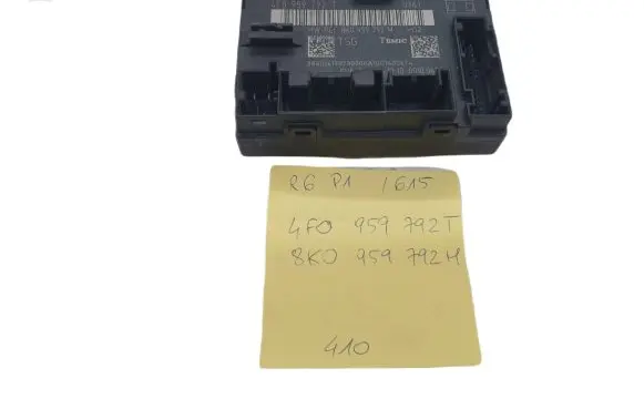 Audi A6 S6 C6 4F Comfort/convenience module 4F0959792T