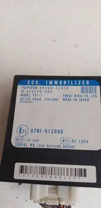 Toyota Corolla Verso E121 Immobilizer control unit/module 97RI012008