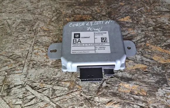 Opel Corsa D GPS navigation control unit/module 13306647