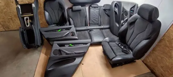 BMW X6 F16 Seat and door cards trim set 7292115 7292116 7338100