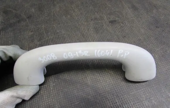 Peugeot 3008 I Front interior roof grab handle 9681334080