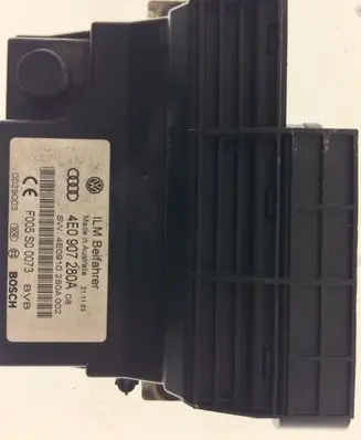 Audi A8 S8 D3 4E Voltage converter/converter module 4E0907280A 4E0910280