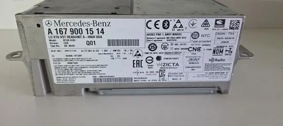 Mercedes-Benz GLE W167 Radio/GPS head unit trim A1679001514