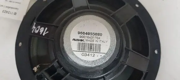 Citroen C5 Front door speaker 9664955880 90016431704