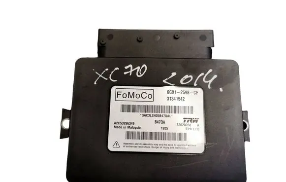 Volvo XC70 Hand brake control module 6G912598CF 31341542 A2C53296349