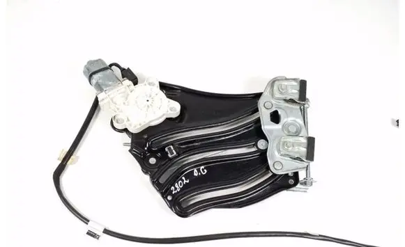 Rear window lifting mechanism without motor
