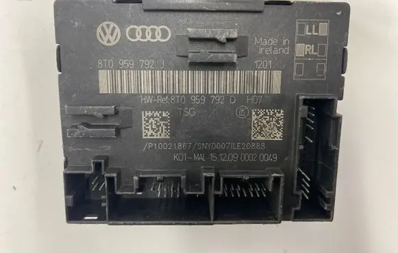 Audi A5 8T 8F Door control unit/module 8T0959792J