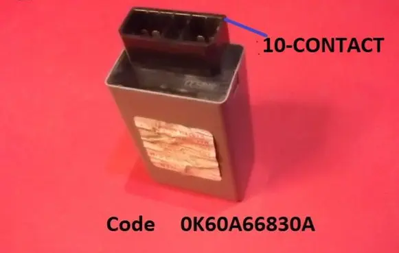 KIA Carnival Light relay 0K60A66830A