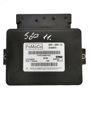 Volvo S60 Hand brake control module 6G912598CE 31334872 A2C53296349
