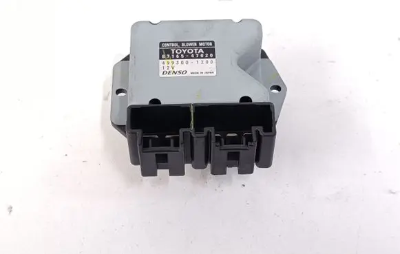 Toyota Prius (XW20) Heater blower motor/fan resistor 8716547020 4993001200