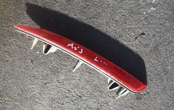 Opel Astra J Rear tail light reflector 13262017