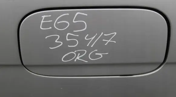 BMW 7 E65 E66 Fuel tank cap trim 