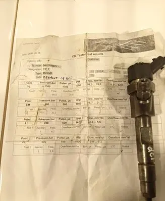 Renault Trafic II (X83) Fuel injector 0445110021 7700111014