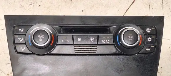 BMW 3 E90 E91 Climate control unit 9147299 A2C53246367 070337273B
