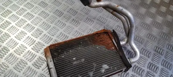 Heater blower radiator