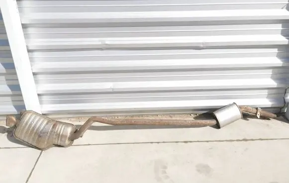 BMW X3 E83 Muffler/silencer 3414909 3413073