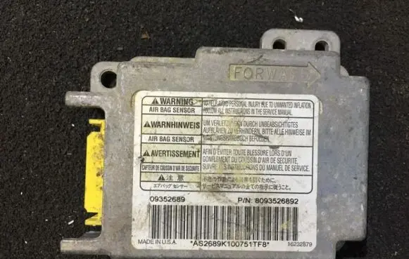 Opel Frontera B Airbag control unit/module 09352689 8093526892