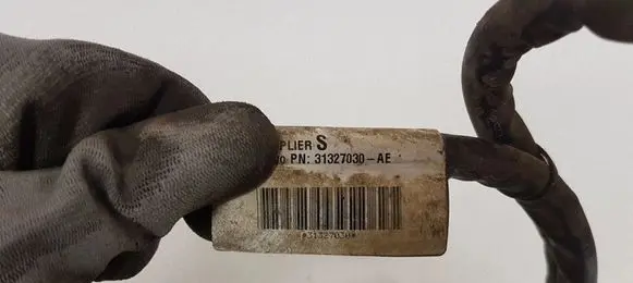 Volvo V40 Negative earth cable (battery) 31327030