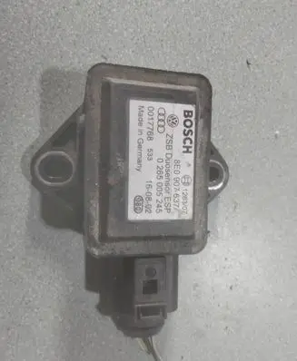 Audi A4 S4 B6 8E 8H ESP acceleration yaw rate sensor 8E0907637A 0017768 0265005245