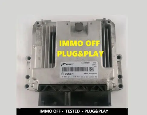 Fiat Ducato Engine control unit/module ECU 55244344 0281017832