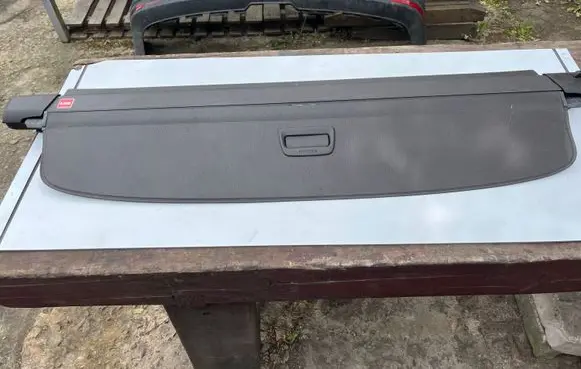 Volkswagen PASSAT B7 Parcel shelf load cover 3AF867871