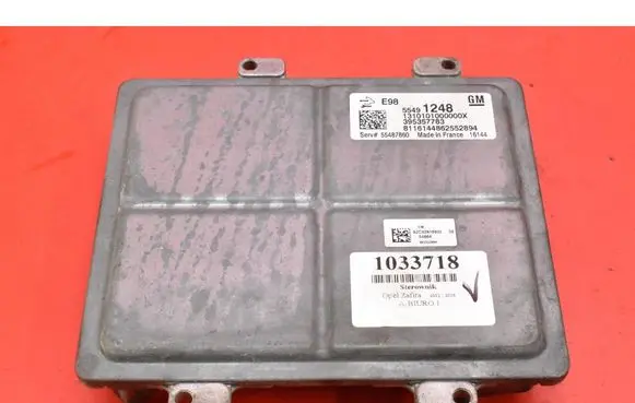 Opel Zafira C Engine control unit/module ECU 55491248
