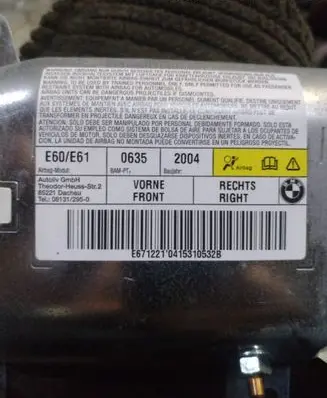 BMW 5 E60 E61 Front door airbag 6011905
