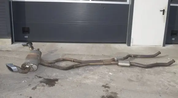 BMW X6 E71 Muffler/silencer 7578186 7799797 7577864
