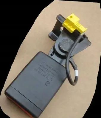 Mercedes-Benz GLA W156 X156 Middle seatbelt buckle (rear) 1768600489