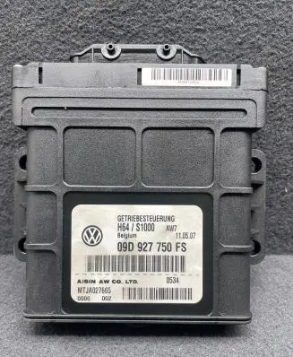 Audi Q7 4L Gearbox control unit/module 09D927750FS MTJA027665 H64S1000