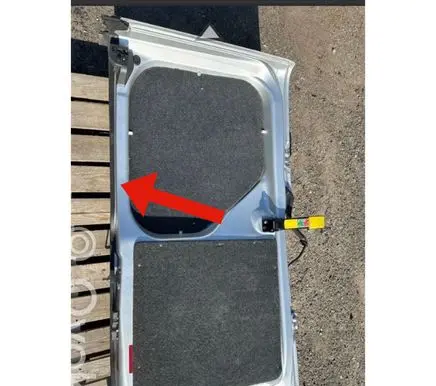 Ford Transit Custom Loading door rubber seal (on body) 