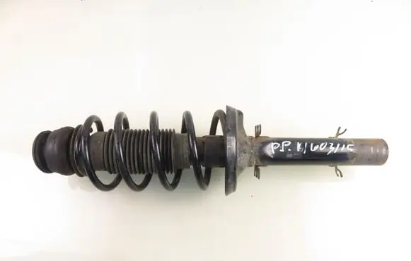 Front shock absorber with coil spring