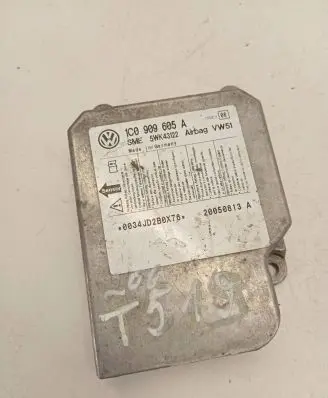 Volkswagen Transporter - Caravelle T5 Airbag control unit/module 1C0909605A 20050813A 5WK43122
