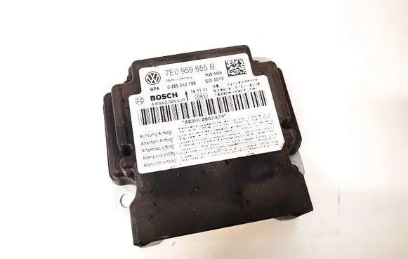 Volkswagen Caddy Airbag control unit/module 7E0959655B 0285010798